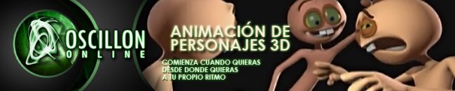 Banner promoción curso Animación 3D