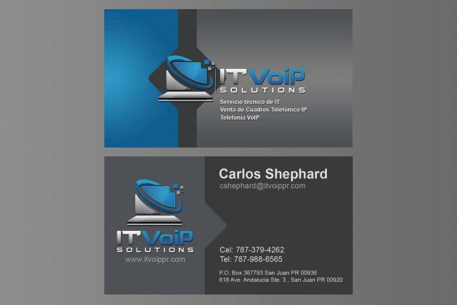 Tarjeta de visita It Voip Solutions