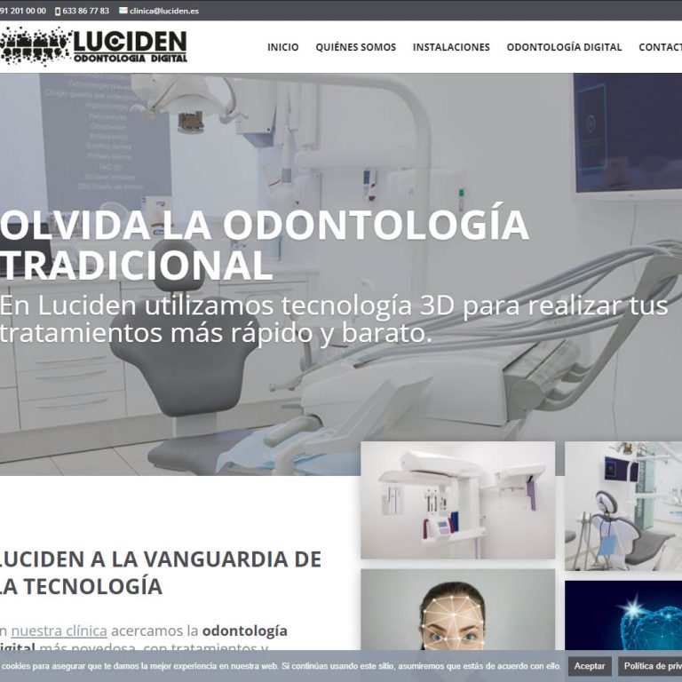 web corporativa wordpress divi luciden